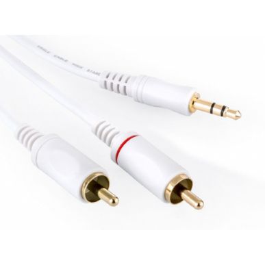 Межблочный аналоговый кабель Eagle Cable High Standard Mini(m)-2xRCA 0,8 м